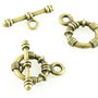 I129 Inchizatori bronz rotunde 22x16mm