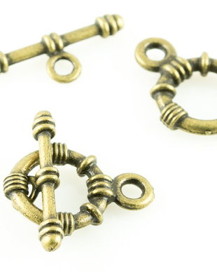 I129 Inchizatori bronz rotunde 22x16mm