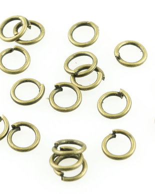 S605 (10buc) Zale de bronz 5mm