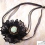 Colier cu trandafir - martisor