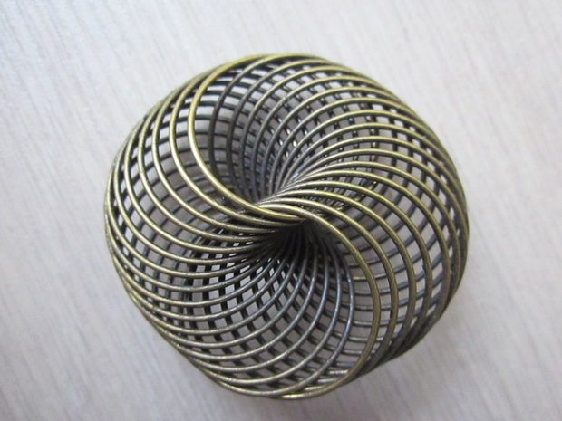 Pandantiv/Conector sarma bronz, 42mm