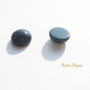 (2 buc) Cabochon din blue goldstone aprox 12x5.5 mm