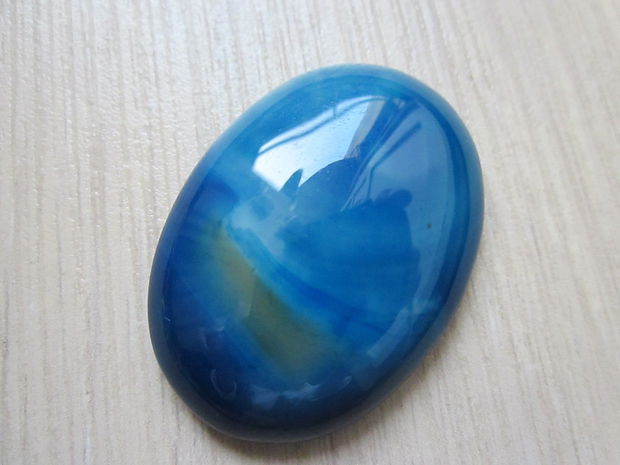 Cabochon agata aprox 29x39 - 30x40 mm