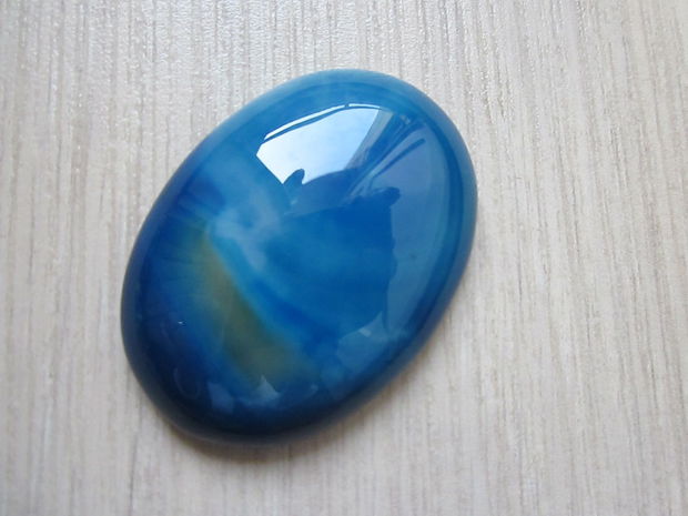 Cabochon agata aprox 29x39 - 30x40 mm