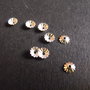 CAPACE ARGINTII - 6 MM ( 10 bucati )