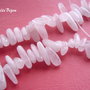(5 buc) Cuart roz gherute aprox 10-20x2-5x5-6 mm