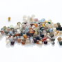 Mix 200 buc margele vintage frosted mini