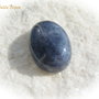 Cabochon din Raw Blue Sapphire aprox 9x19.5x29 mm