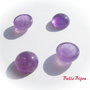 Cabochon din ametist aprox 5x10 mm