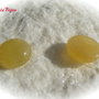 Cabochon din agata galbena aprox 5.5x12 mm
