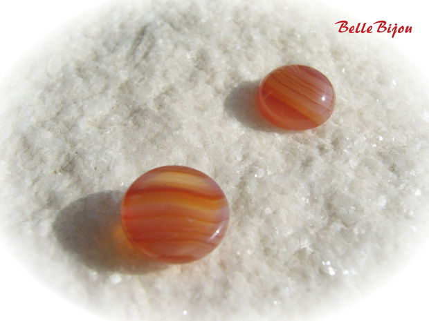 Cabochon din carneol aprox 5.5x12 mm