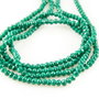 ST1170 (10b) Margele fatetate verde-smarald, rondele 4x3mm