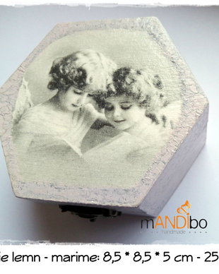 Cutie hexagonala - Little shabby angels