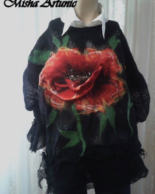 Bluza impaslita - Gradina Macului