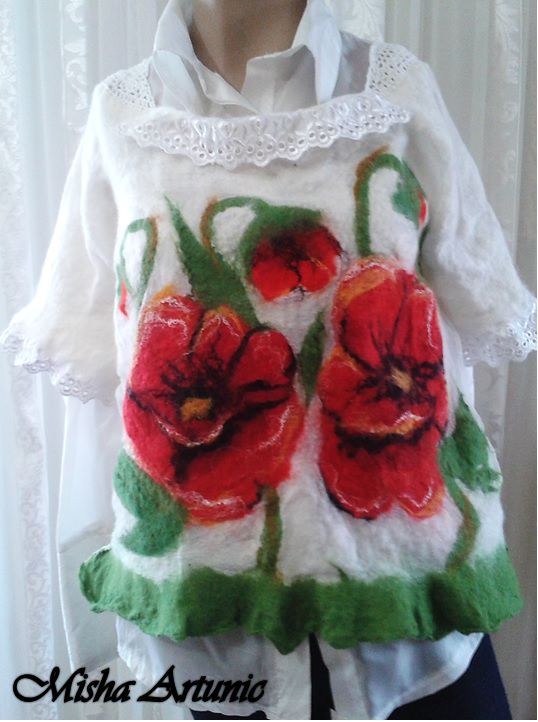 Bluza impaslita - Poppies