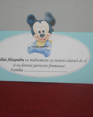 Plic de bani botez & Place card / Plicuri de bani botez