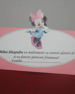 Plic de bani botez  & Place card / Plicuri de bani botez
