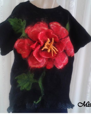 Bluza impaslita Red Poppy