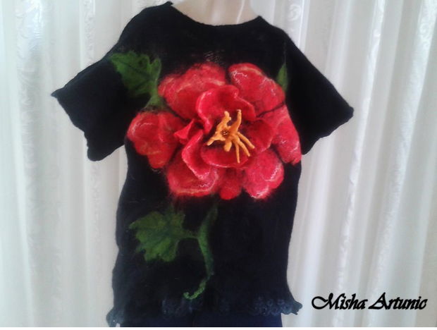 Bluza impaslita Red Poppy