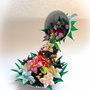 Simfonie de Primavara - aranjament floral satin