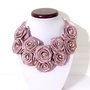 Colier "Dusty roses"