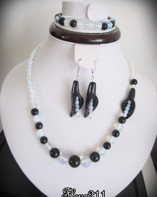 SET- OPALIT SI BLUEGOLDSTONE - CALE