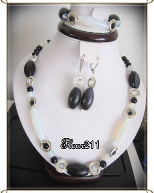 SET- OPALIT SI BLUEGOLDSTONE