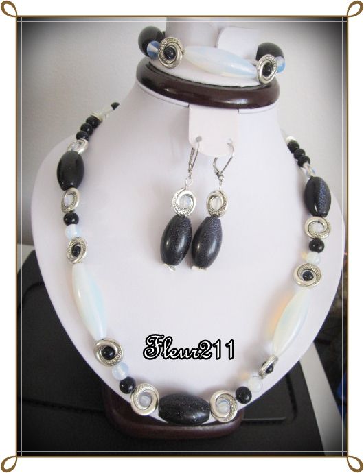 SET- OPALIT SI BLUEGOLDSTONE