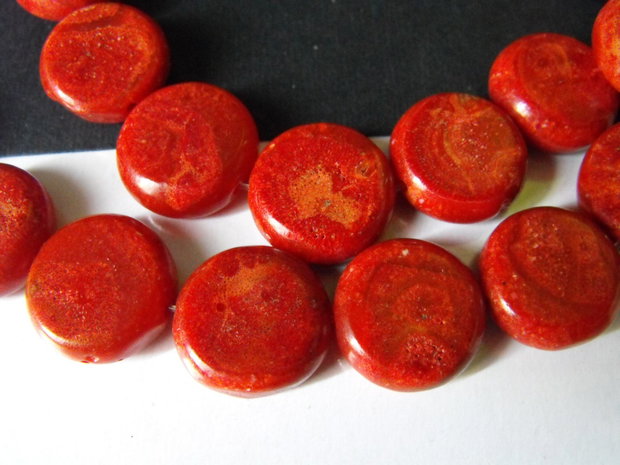 CORAL CARAMIZIU - 18 X 7 MM