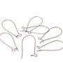 Tortite cercei kidney cupru 37x16mm (CU0030)