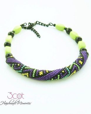 Colier handmade - Culori
