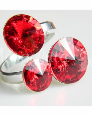Inel Swarovski - Trio