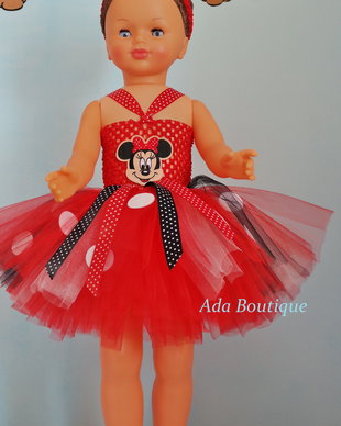 Rochita tutu Minnie Mouse 1-3 ani-la comanda