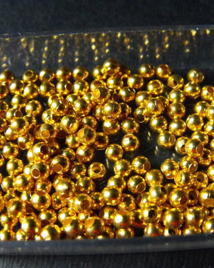 DISTANTIER AURIU SFERA - 3 MM ( 10 buc. )