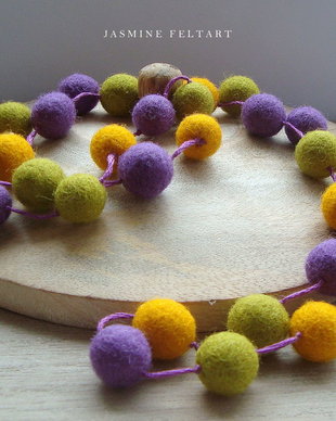 Colier "Three Colors"