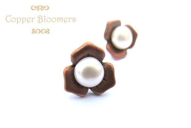 Cercei argint BLOOMERS