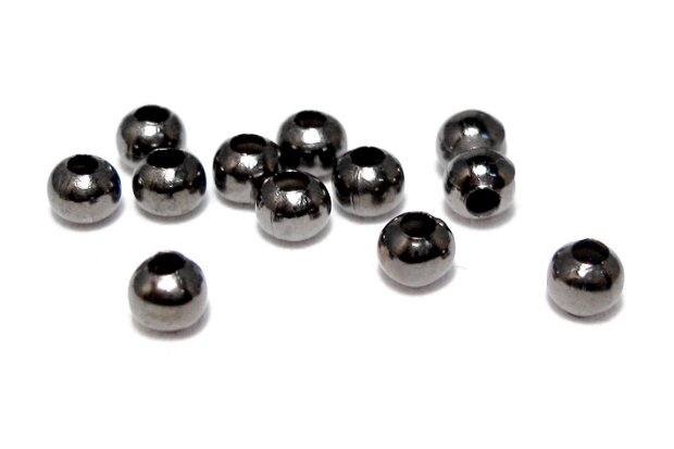 Distantiere metalice, rotunde, negre, 3 mm