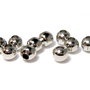 Distantiere metalice, rotunde, argintii, 2 mm