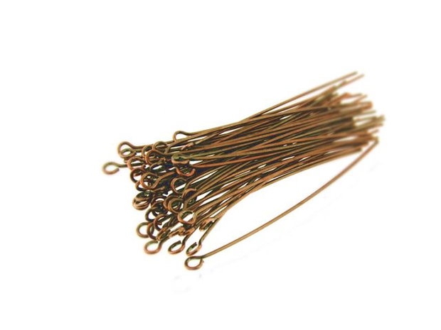 10b ace bucla finisaj cupru 30x0,7mm(21gauge) (KARF 004)