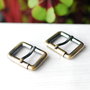 2 x mini catarame vintage nuanta bronz antichizat  34 x 26 mm