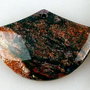 5568.1 - Pandantiv, evantai, agata indiana, 50x35x7mm