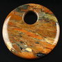 5572 - Pandantiv, poppy jasper, 50x7mm