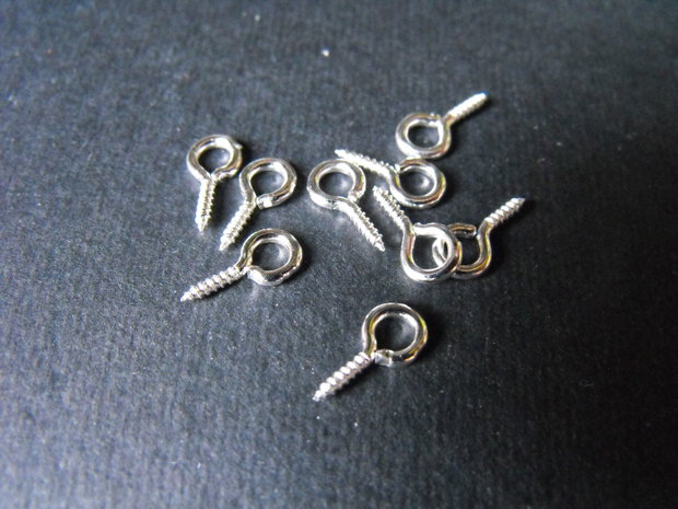 CUIE CU BUCLA PENTRU MARGELE -  11 X 6 MM ( 5 buc.)