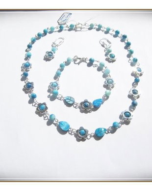 SET- SIDEF BLEU-TURQOISE