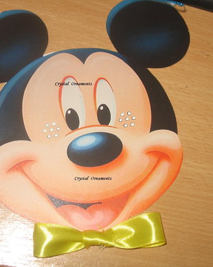 Invitatie botez Mickey Mouse