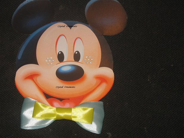 Invitatie botez Mickey Mouse