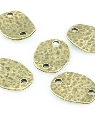 S507 Conector bronz oval 20x15mm