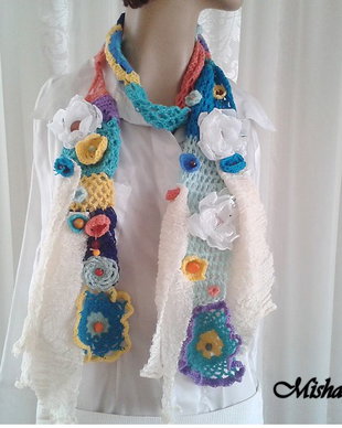 Esarfa de primavara Spirit Flowers