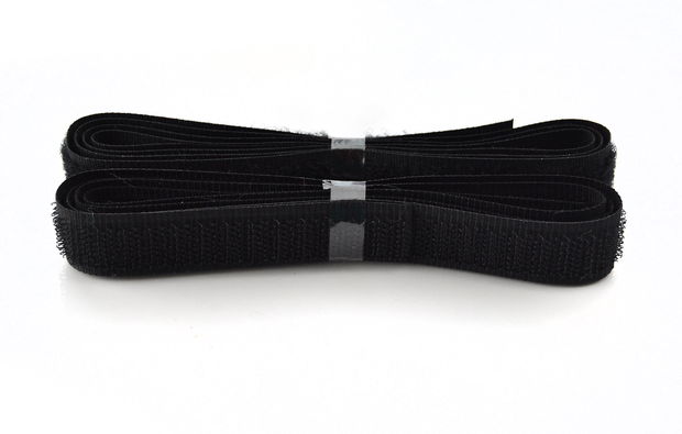 Set scai si astrahan - Velcro - 1.5 metri { 50 cm negru + 1 m alb }