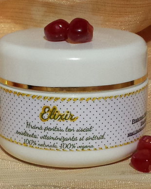 ELIXIR - hrană pentru ten, cu coenzima Q10 și extract CO2 de rodie bio.